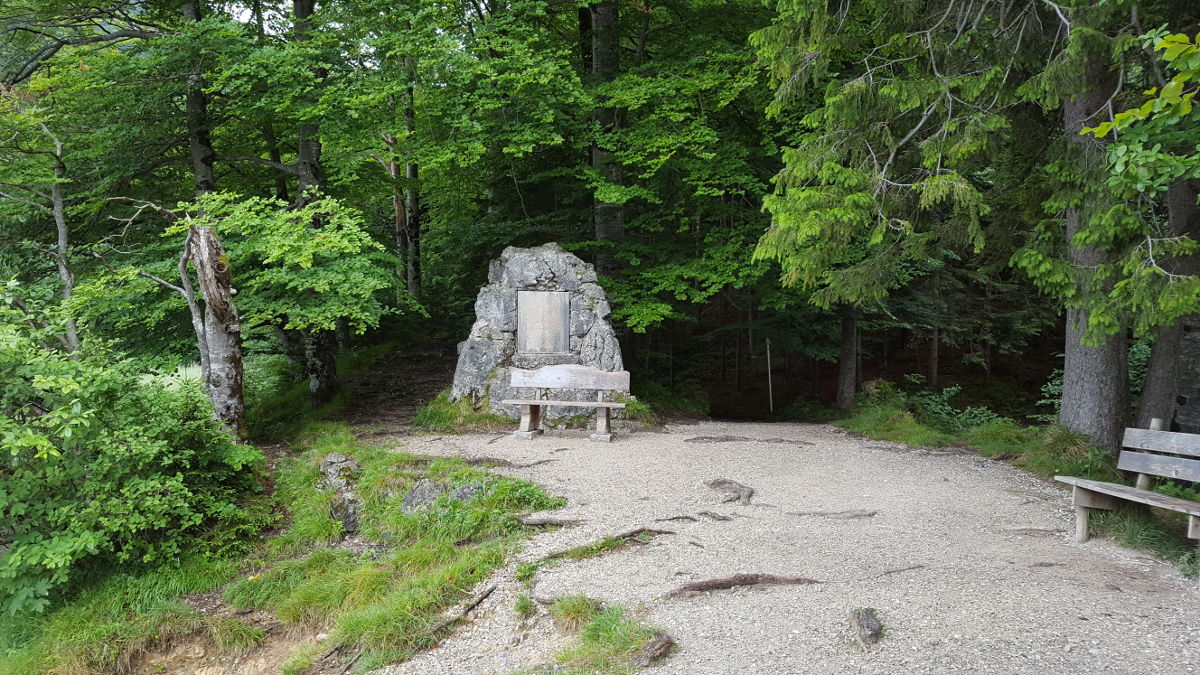 Das Marienmonument am Alpsee