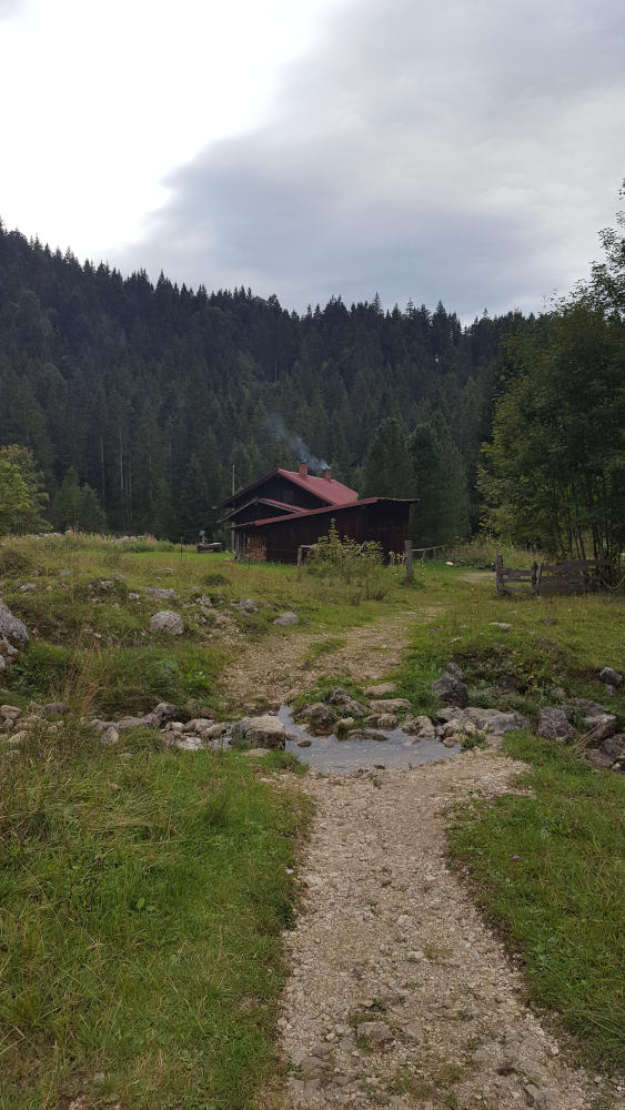 Wanderweg über die Kohlstattalm zur Benediktenwand