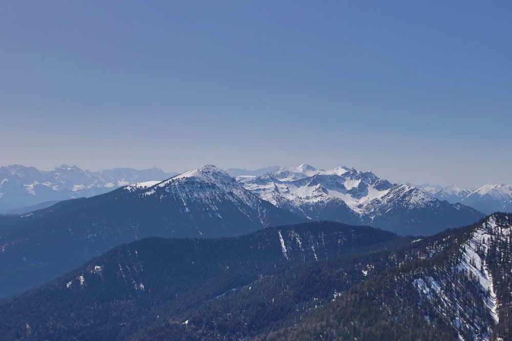 Aussicht Berggasthaus Herzogstand