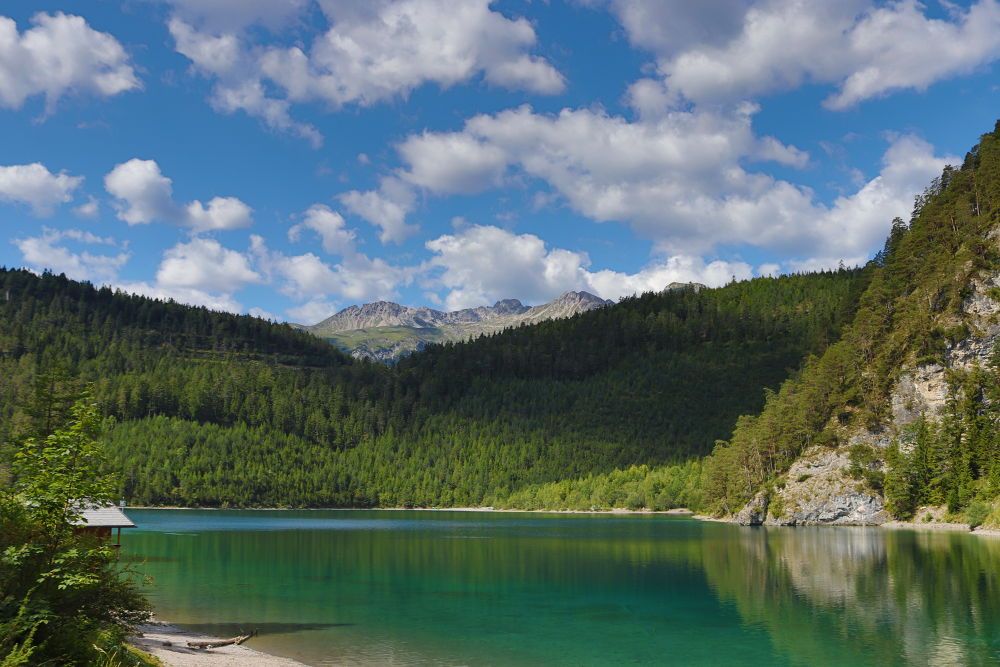 Blindsee Aussicht Anfang