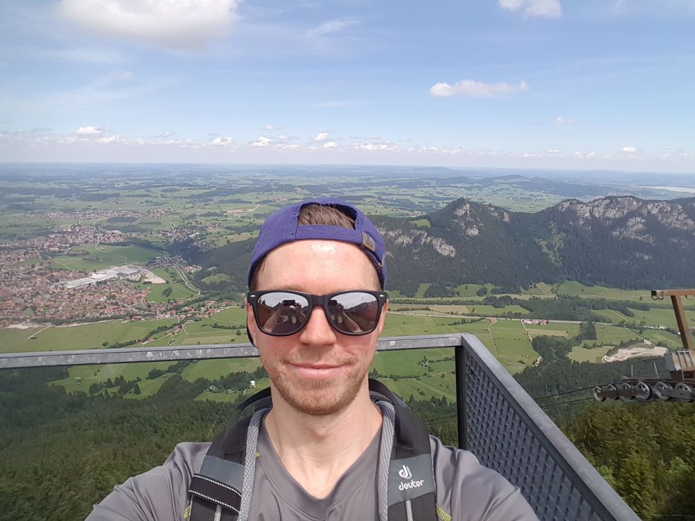 Berghaus Allgäu Aussichtsplattform