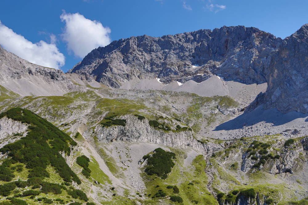 Aussicht Coburger Hütte
