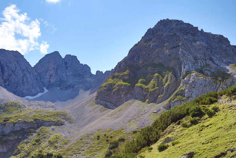 Aussicht Coburger Hütte