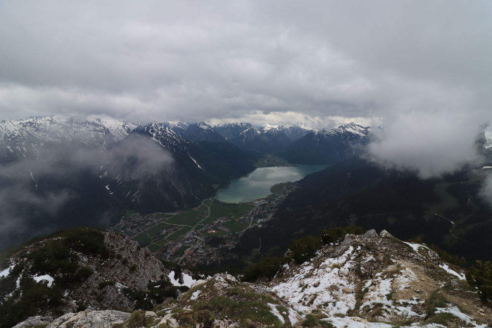 Blick vom Ebner Joch auf den Achensee