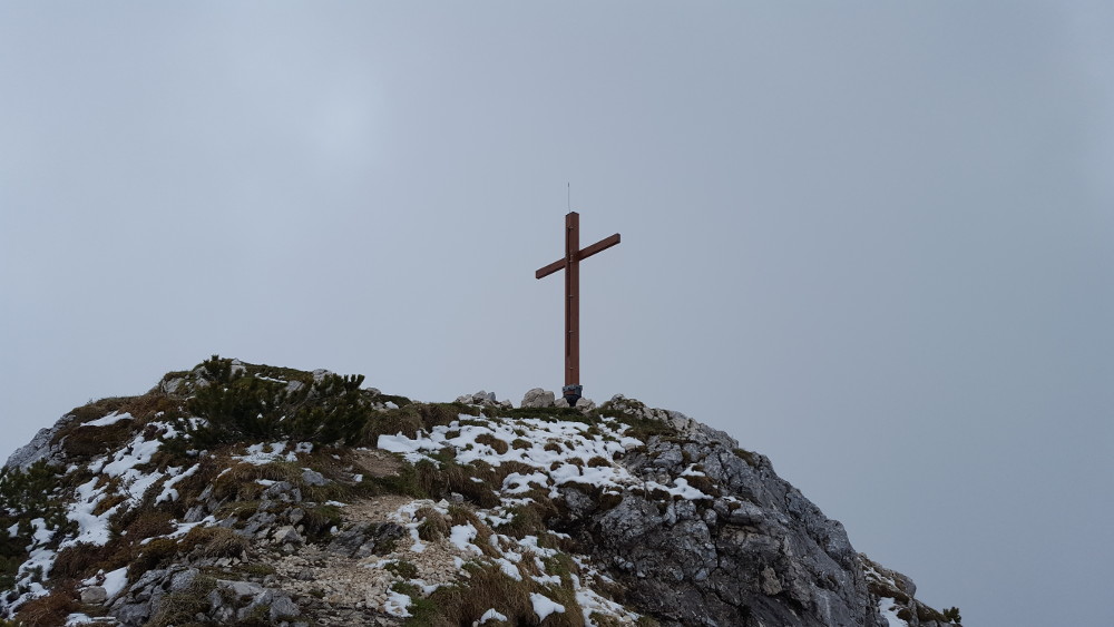 Ebner Joch Gipfelkreuz
