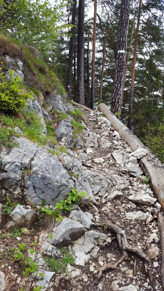 Ebner Joch Wanderweg