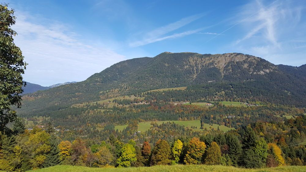 Berge auf dem Weg zum Eckbauer