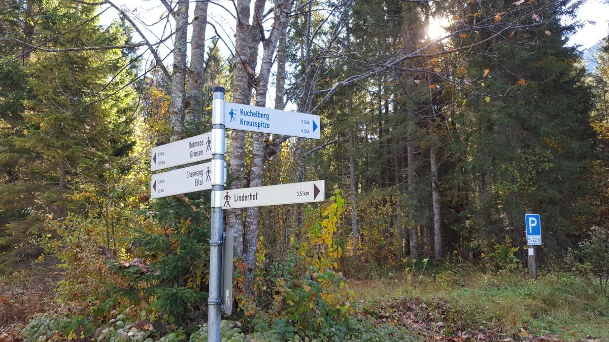 Ettal Fürstenweg Parkplatz