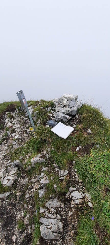 Gipfel vom Hasentalkopf