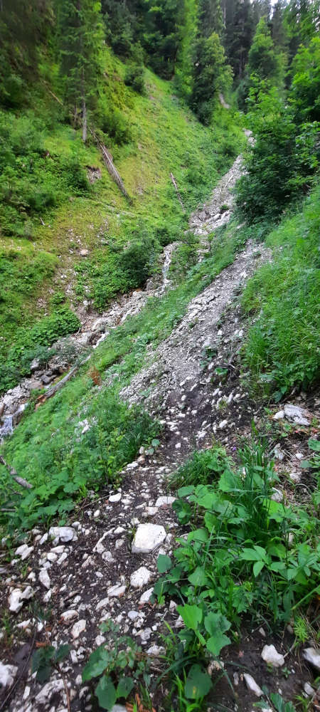 Wanderweg durch das Lösertal