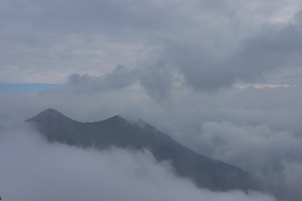 Heimgartenhütte Aussicht