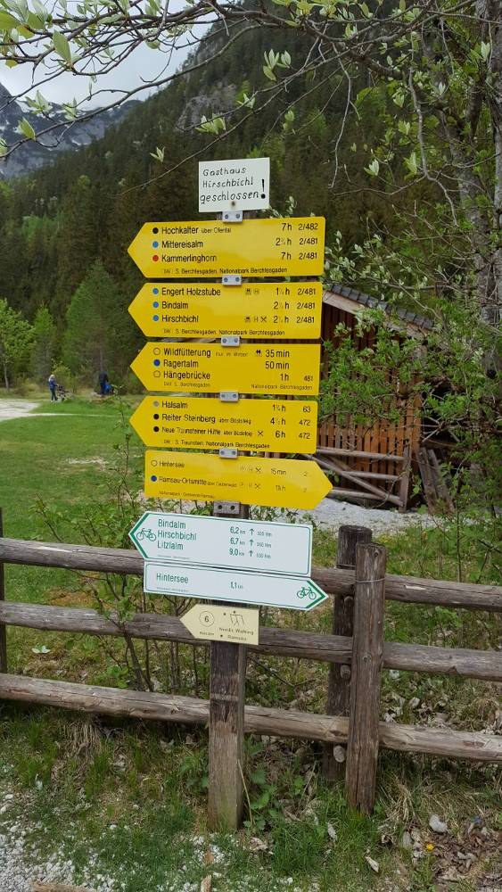 Wanderungen Nationalpark Berchtesgaden