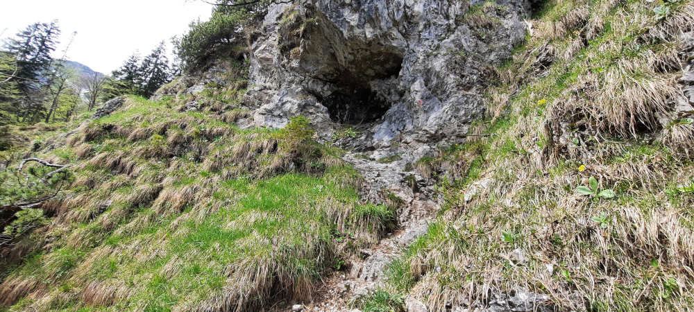 Wanderweg zu Hohe Kisten