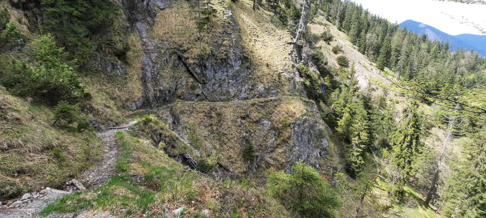Wanderweg zu Hohe Kisten