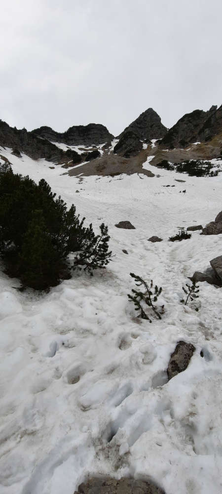 Wanderweg zu Hohe Kisten
