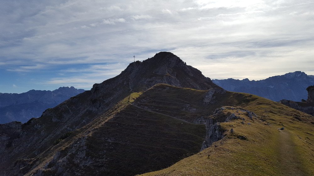 Kramerspitz und Kramer Gipfelkreuz