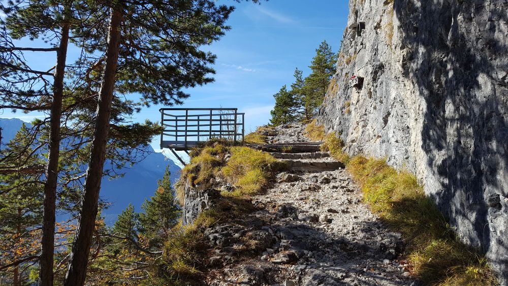 Kramerspitz Wanderweg Kanzel