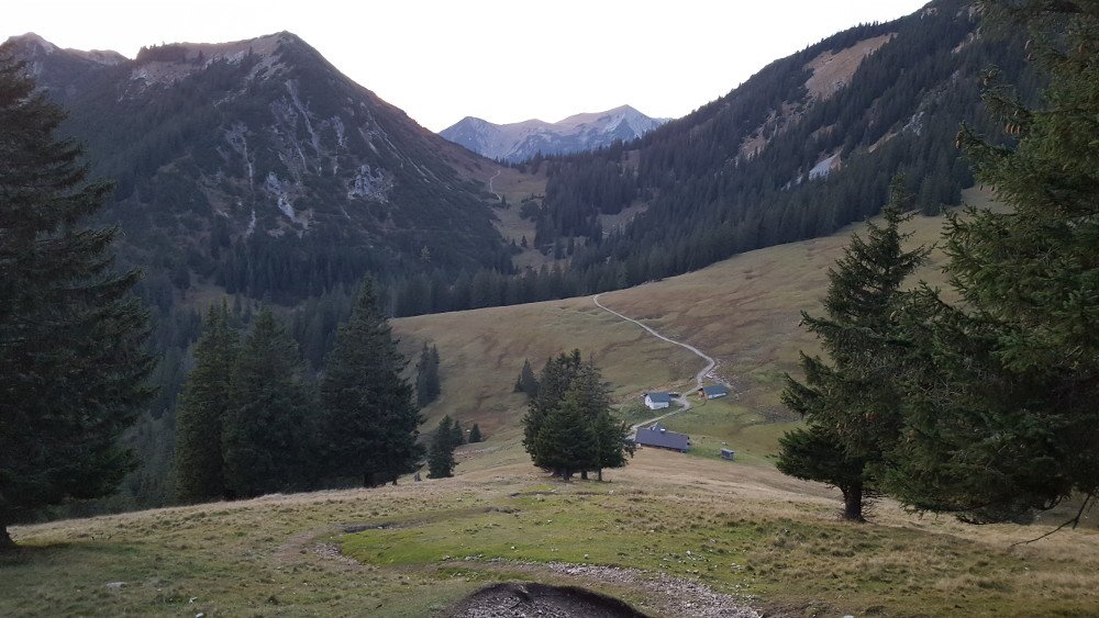 Weg zur Stepberg-Alm vom Kramerspitz