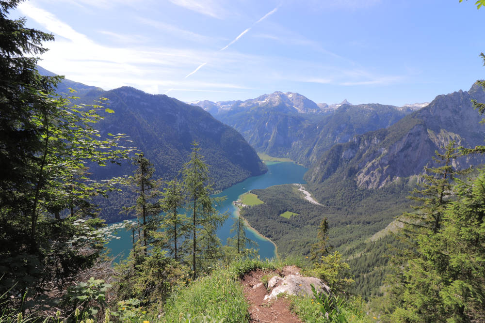 Aussicht von der Archenkanzel