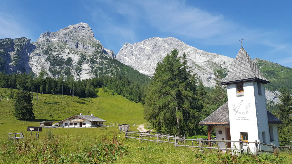 Aussicht von der Kührointhütte