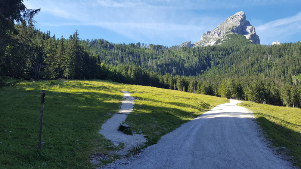 Wanderweg zur Kührointhütte