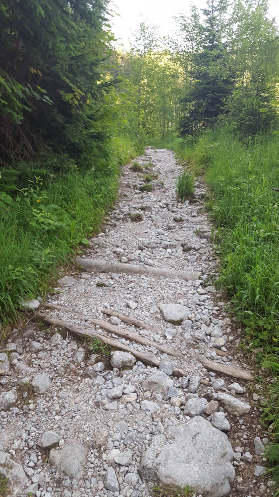 Wanderweg zur Kührointhütte