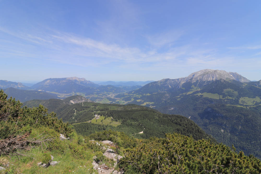 Aussicht am Mooslahnerkopf