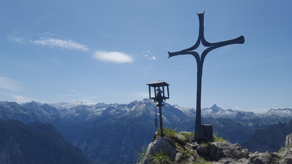 Gipfelkreuz vom Mooslahnerkopf