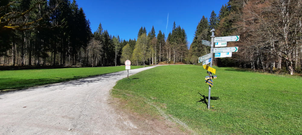 Wanderweg zum Niederbleick und Hohe Bleick