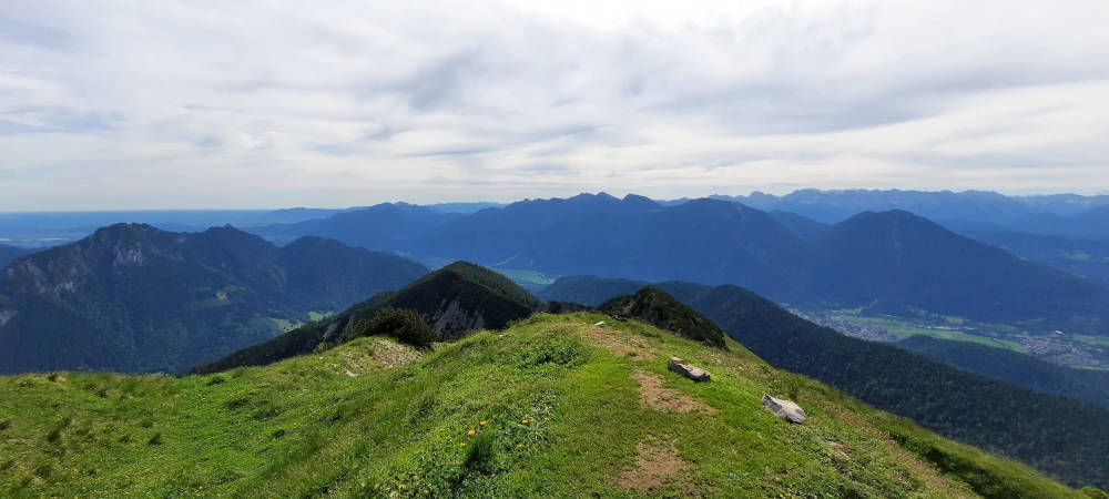 Aussicht von der Notkarspitze