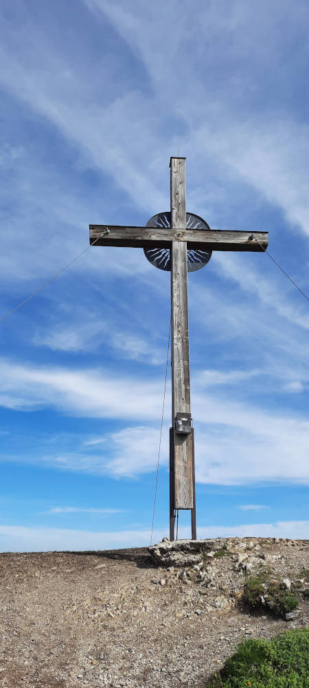 Gipfelkreuz der Notkarspitze
