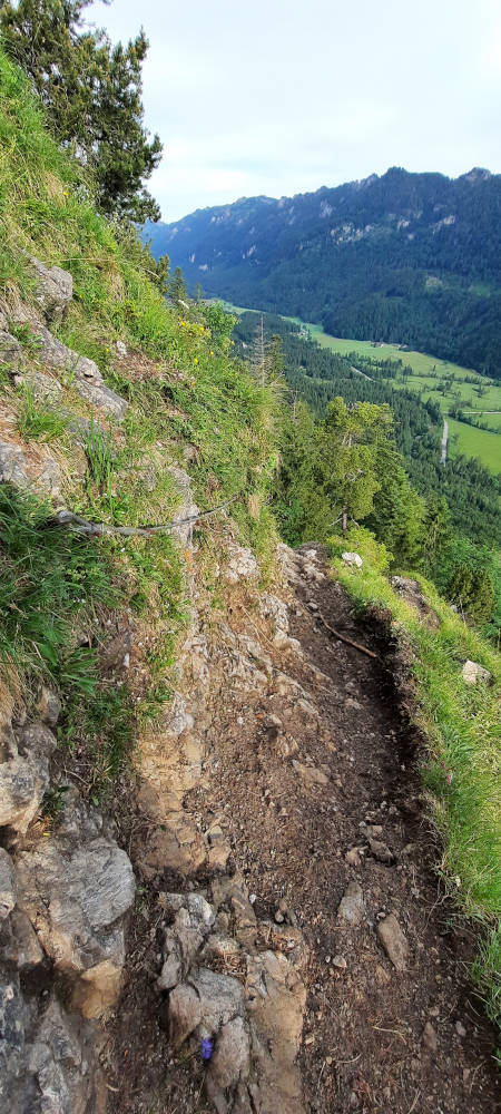 Wanderweg zur Notkarspitze