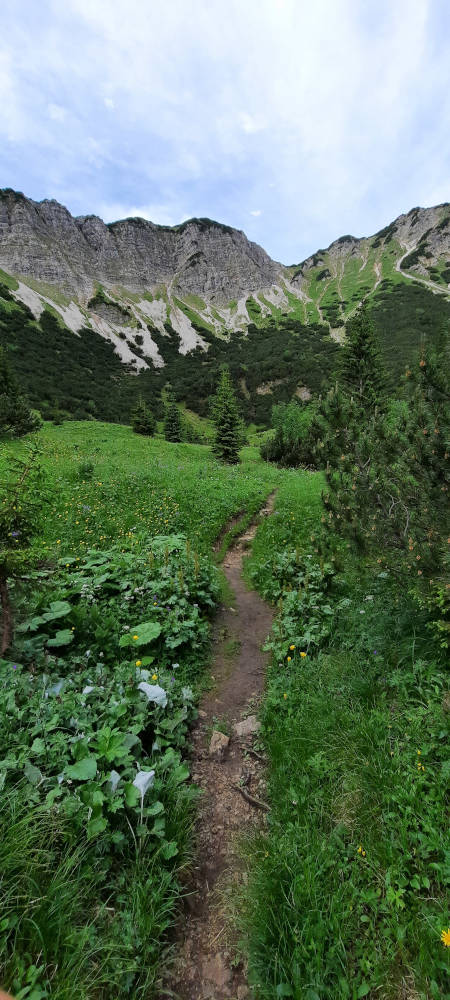 Wanderweg zur Notkarspitze