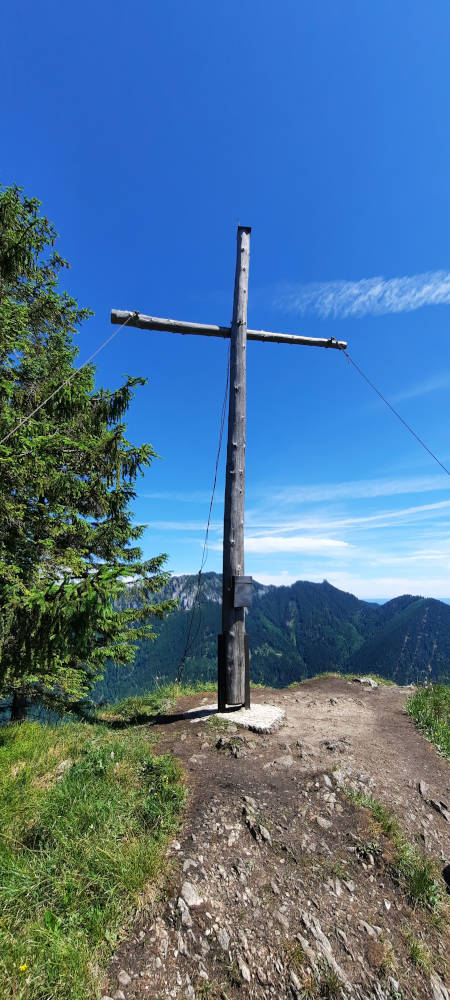 Gipfelkreuz vom Ochsensitz