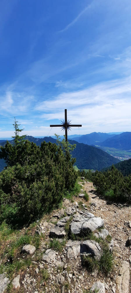 Gipfelkreuz vom Ziegelspitz