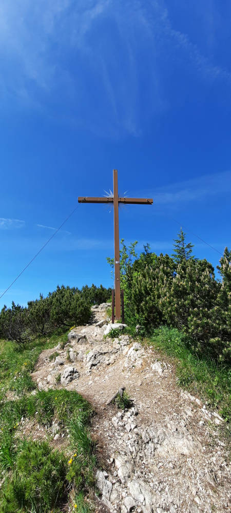 Gipfelkreuz vom Ziegelspitz