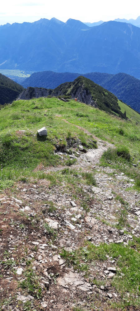 Wanderweg zum Ziegelspitz
