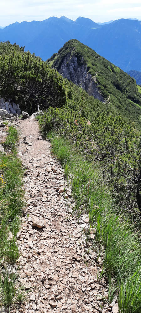 Wanderweg zum Ziegelspitz