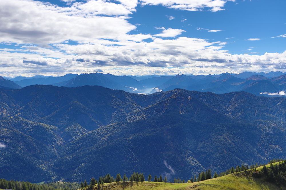 Aussicht vom Roßsteingipfel