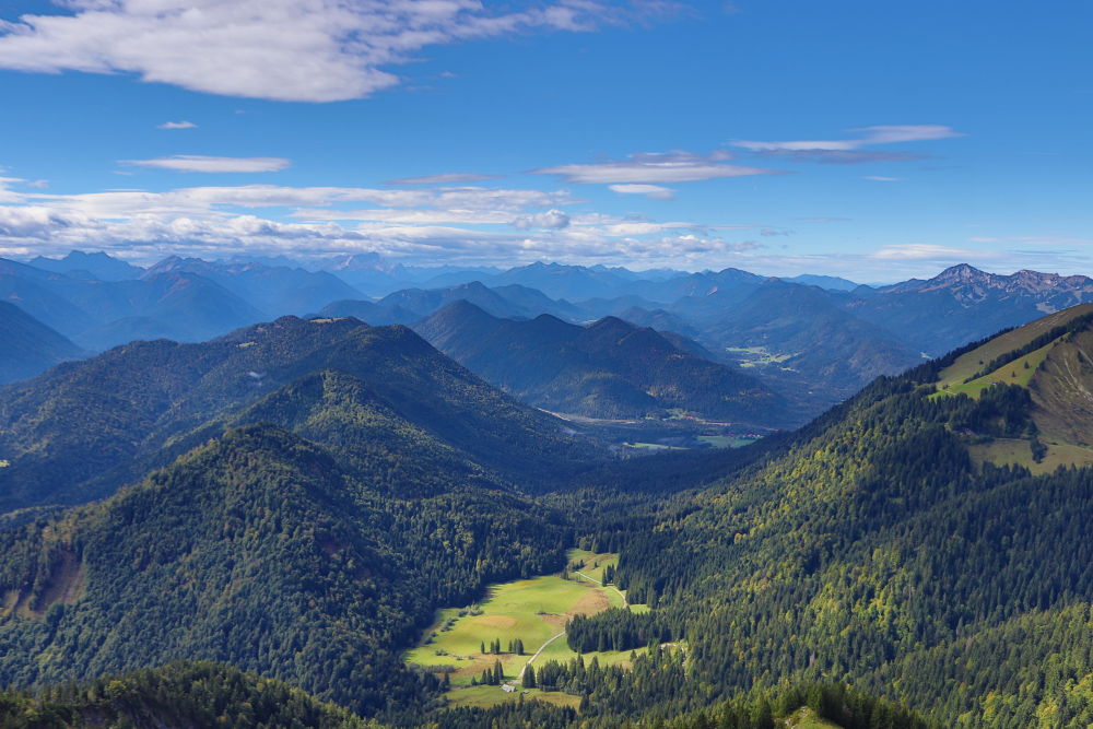 Aussicht vom Roßsteingipfel
