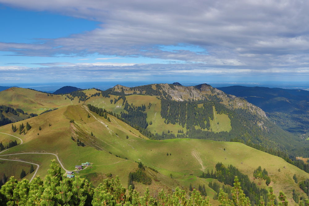 Aussicht vom Roßsteingipfel