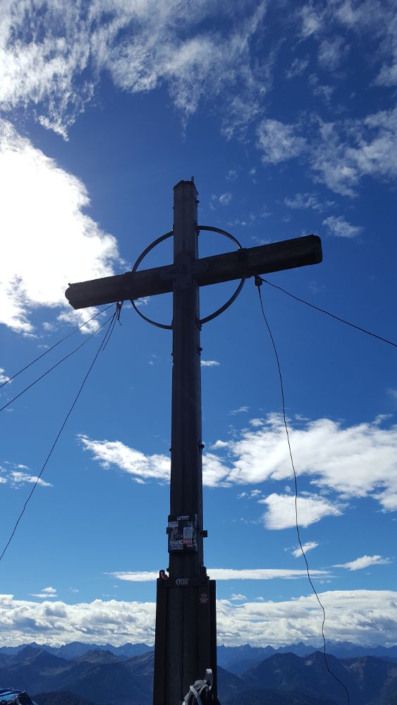 Roßstein Gipfelkreuz