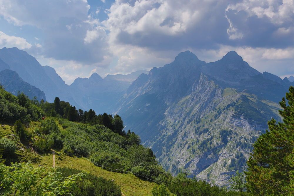 Schachenhaus Aussicht