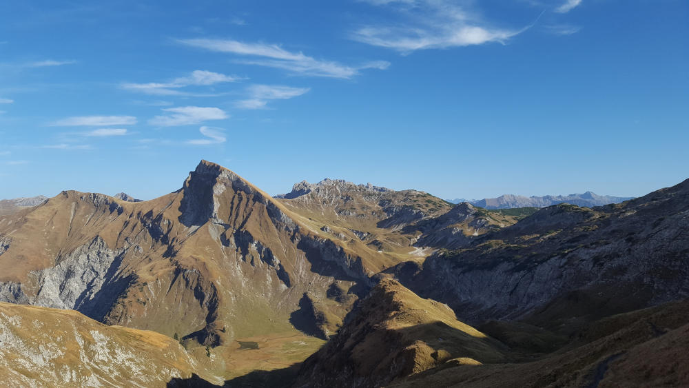 Landsberger Hütte vom Kirchendachsattel aus