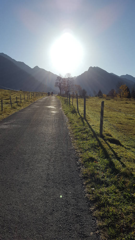 Wanderweg zum Schrecksee