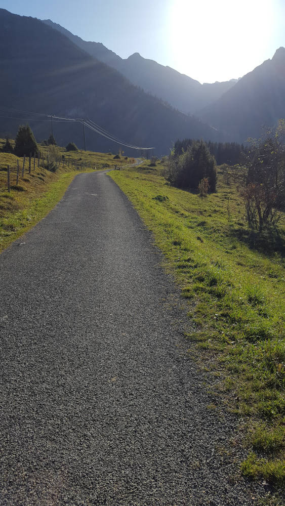 Wanderweg zum Schrecksee