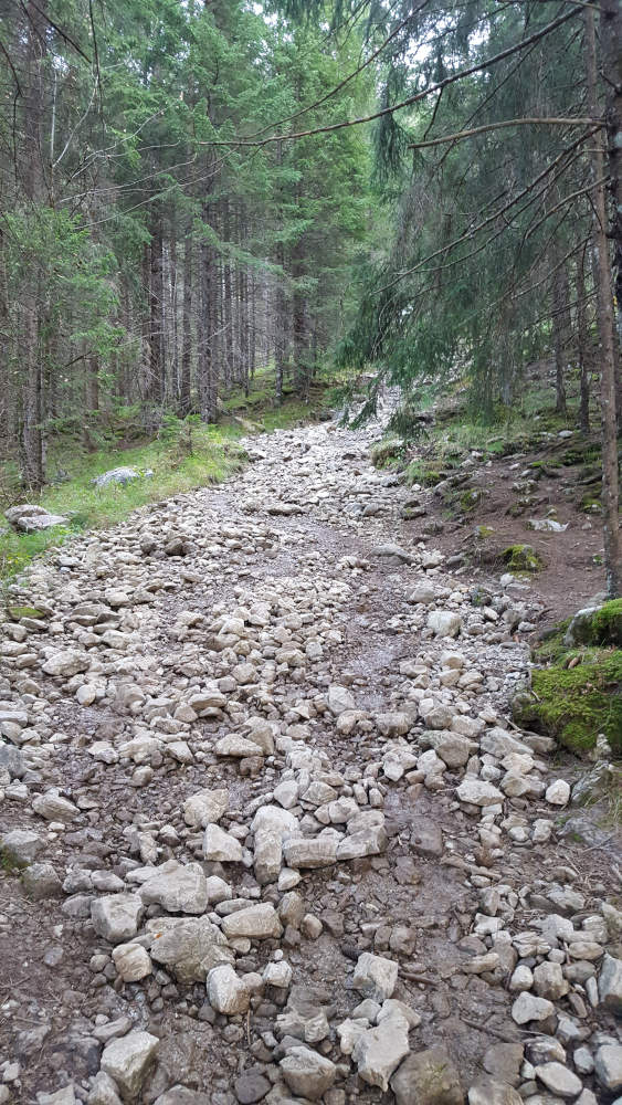 Wanderweg zum Schrecksee