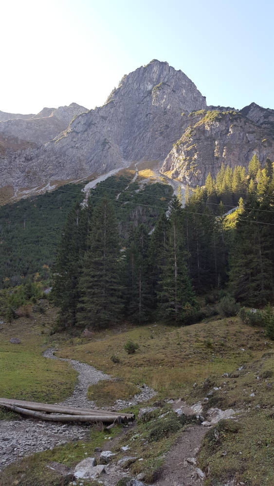 Wanderweg zum Schrecksee