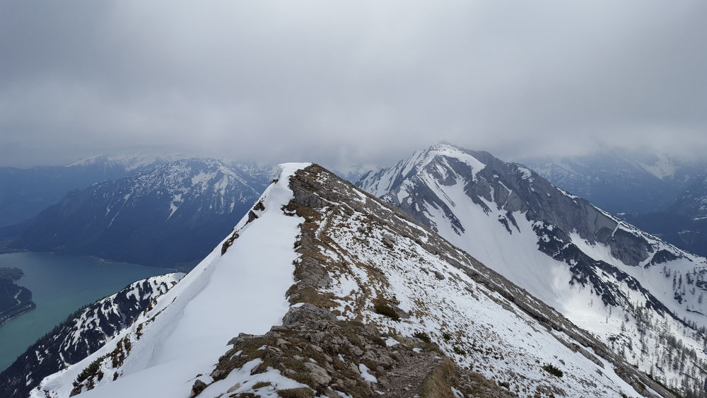 Achensee, Kamm und Seebergspitze