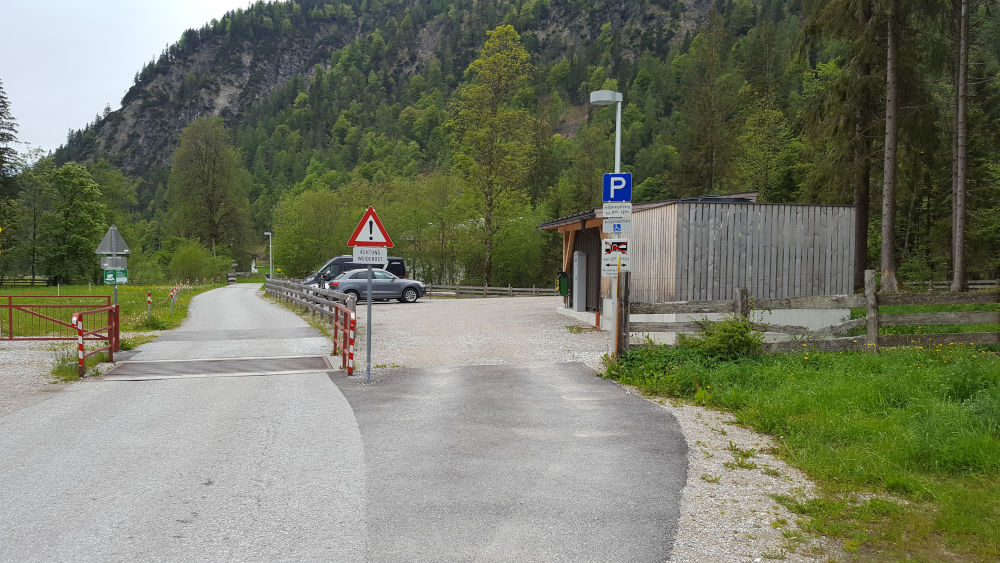 Wanderparkplatz Achenkirch - Hinterwinkel